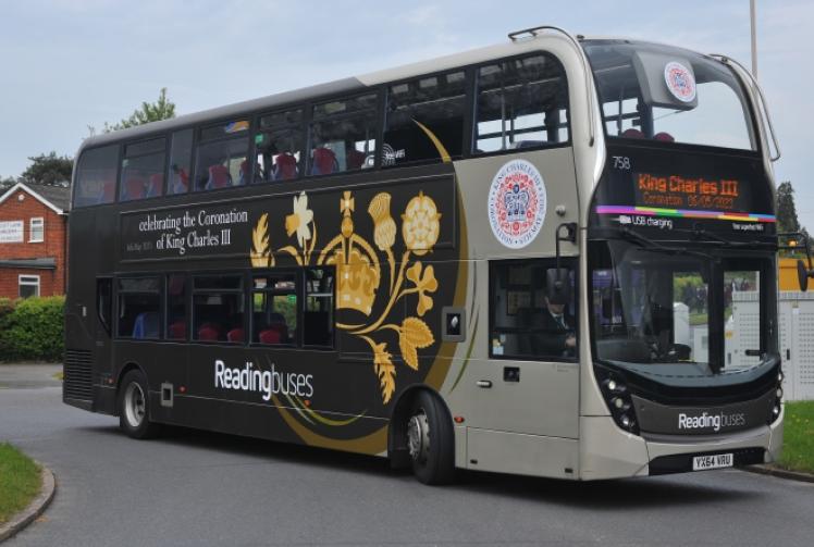Royal rebrand for bus