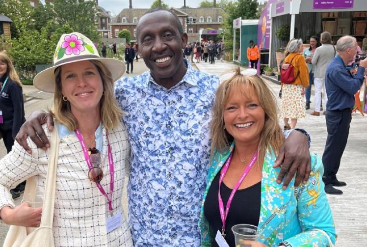 Campaigning Mermaids at Chelsea show