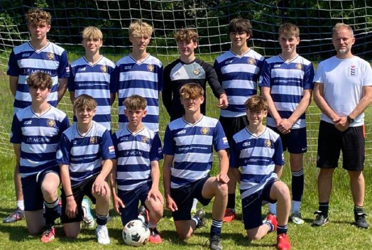 United celebrate league success