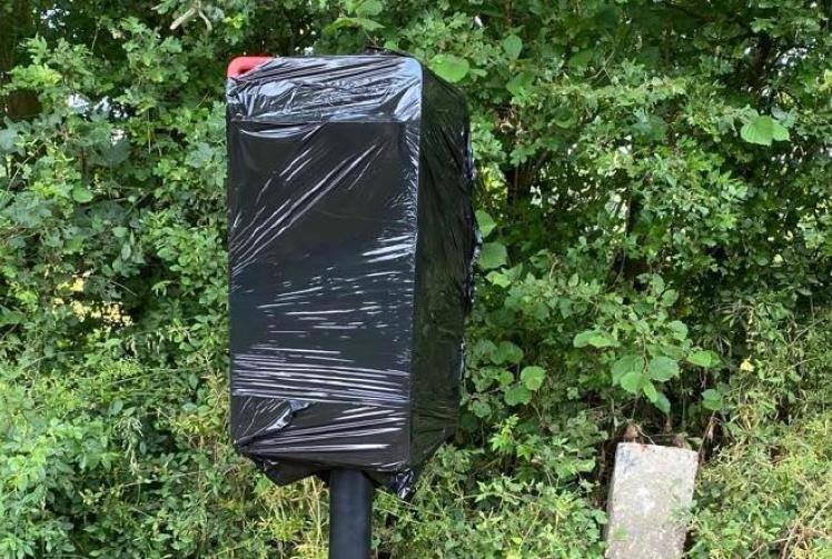 Post box stolen for second time in month