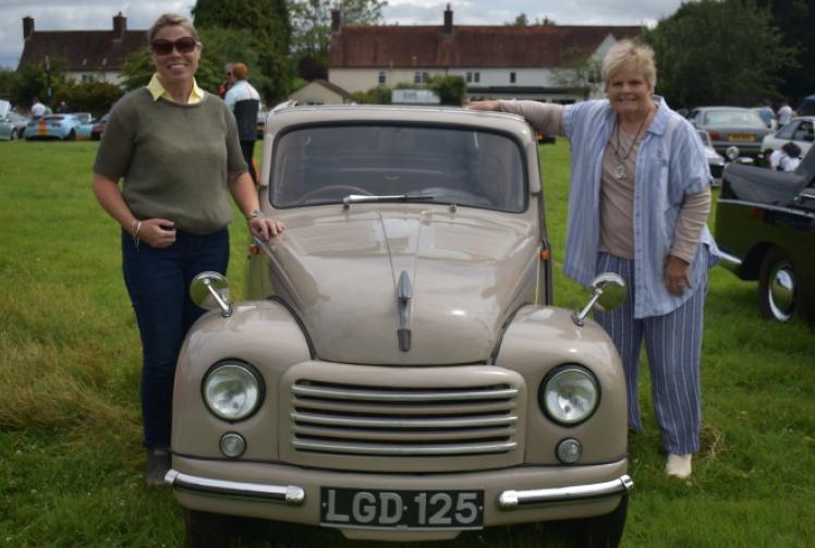 Families and petrol heads mix at motorsport event