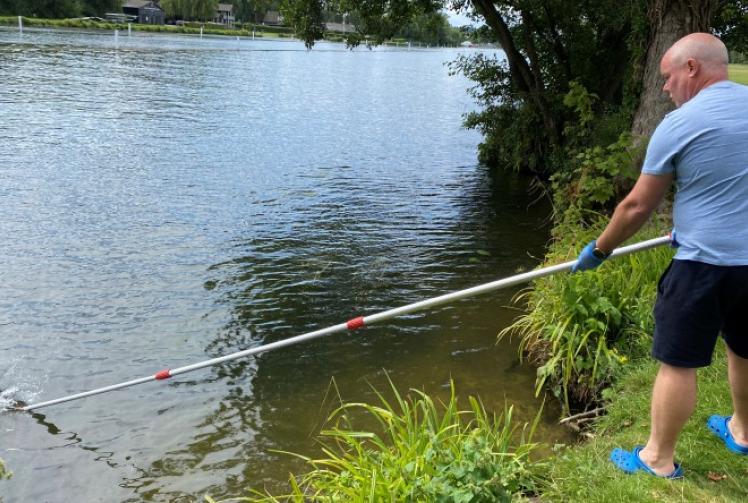 Campaigner determined to have river cleaned up