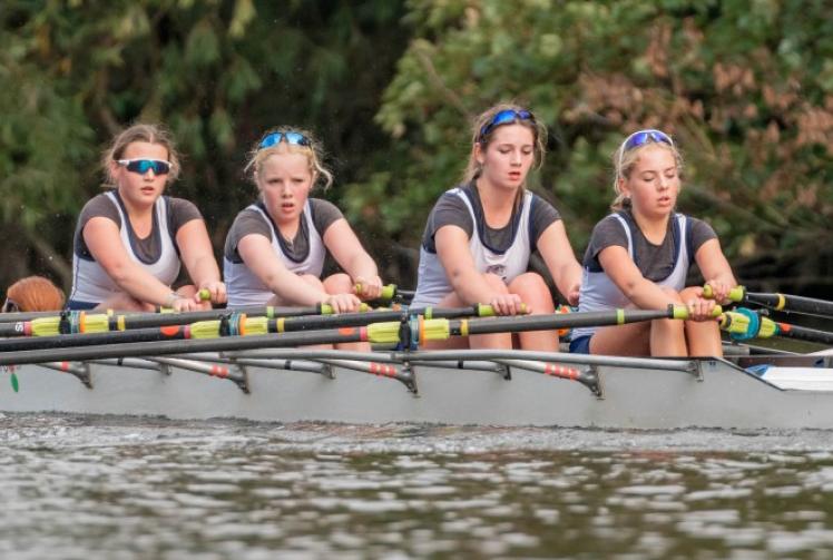 Henley juniors triumph at Wallingford sculling head