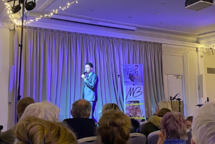 Michael Bublé tribute act woos audiences at Living Advent Calendar 