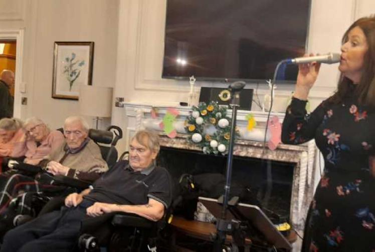 Care home resident turns 100