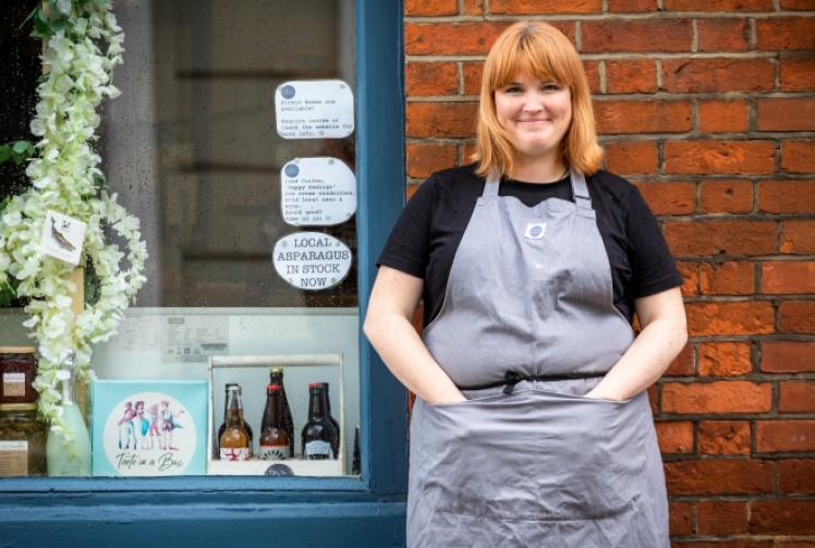 Two become one as eco shop and delicatessen share space