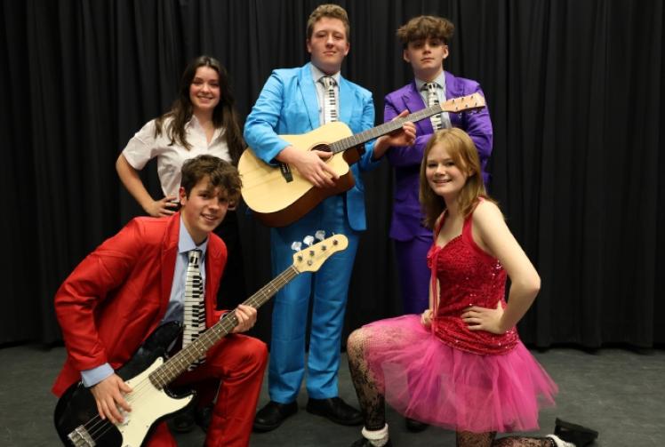 Pupils recreate parents’ era in school musical