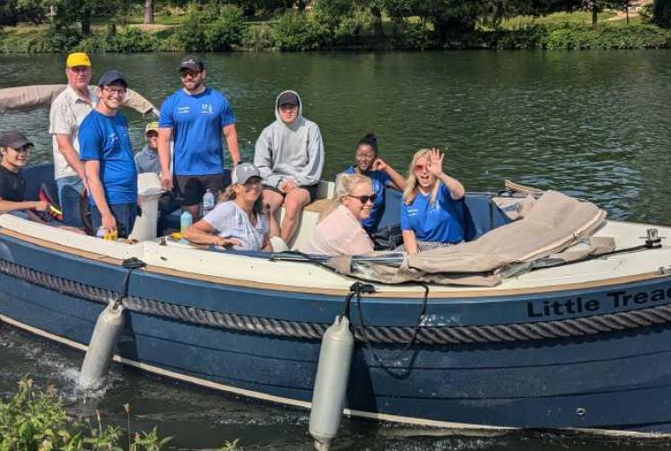 Property firm raises £5,000 with 65km kayak for mental health