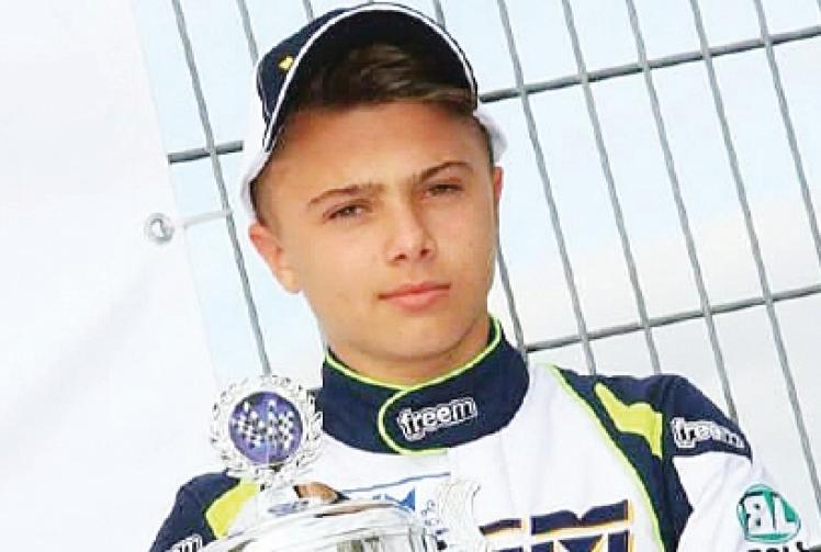 Teenager who's aiming to be the next Lewis Hamilton