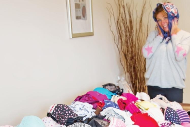 Woman collects 500 used bras for poor African girls
