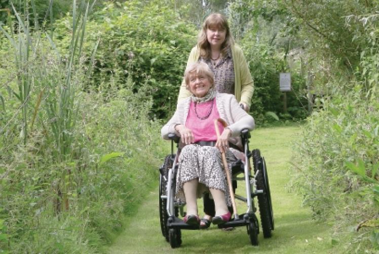 New wheelchair makes nature reserve accessible to all