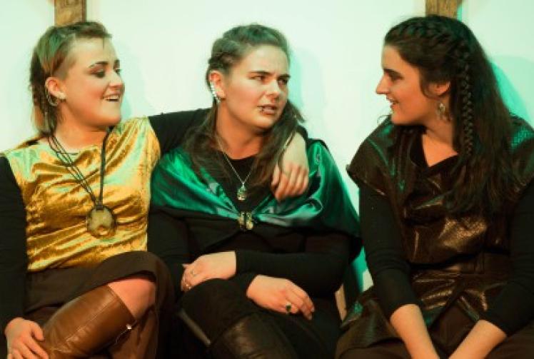 The girl Dane good...