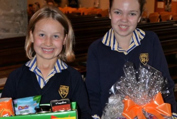 Pupils give 160 boxes to food bank to celebrate Harvest