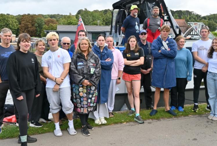 POOR RIVER QUALITY SINKS PROTEST SWIM