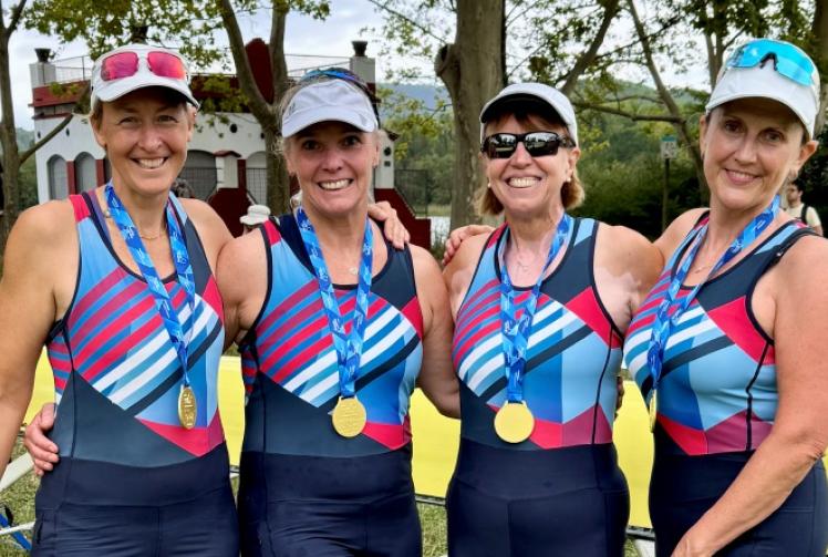 Upper Thames athletes dominate at World Rowing Masters Regatta
