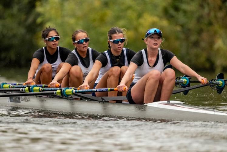 Henley’s junior crews pick up wins at Wallingford Long Distance Sculls