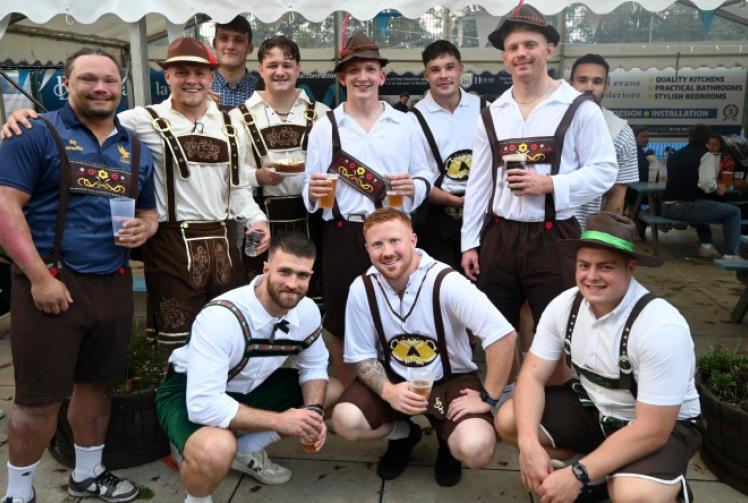 Rugby club’s annual Oktoberfest event raises £3,000