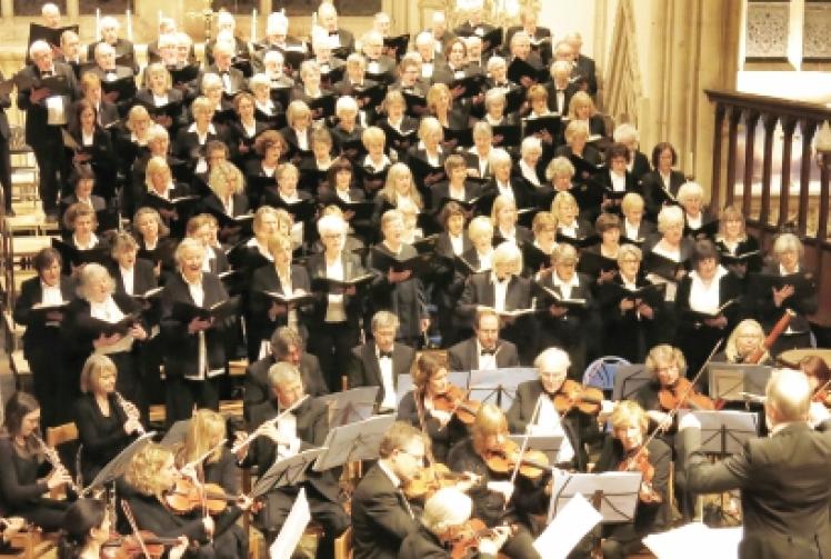 Choir warms the cockles of the coldest church in Christendom!