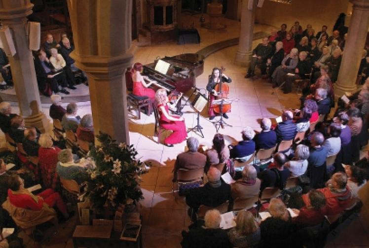 Piano trios proved a great winter warmer