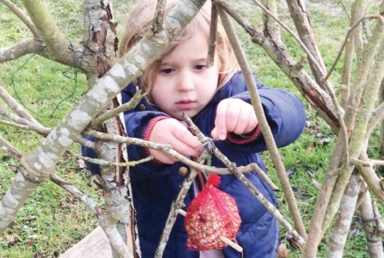 Toddlers have a licence to roam the great outdoors