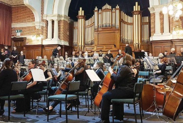 Orchestra's rhythm of the dance was a winter warmer