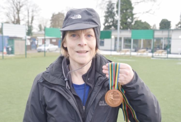 Pupils given hockey masterclass by Olympic medallist