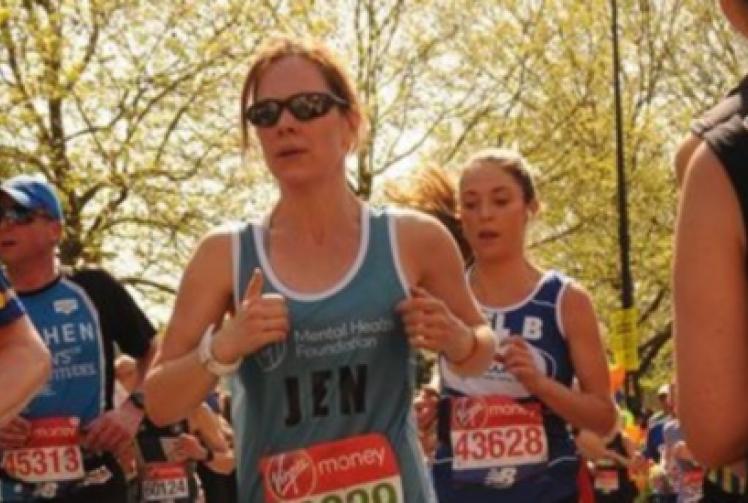 Marathon runners could stand the heat