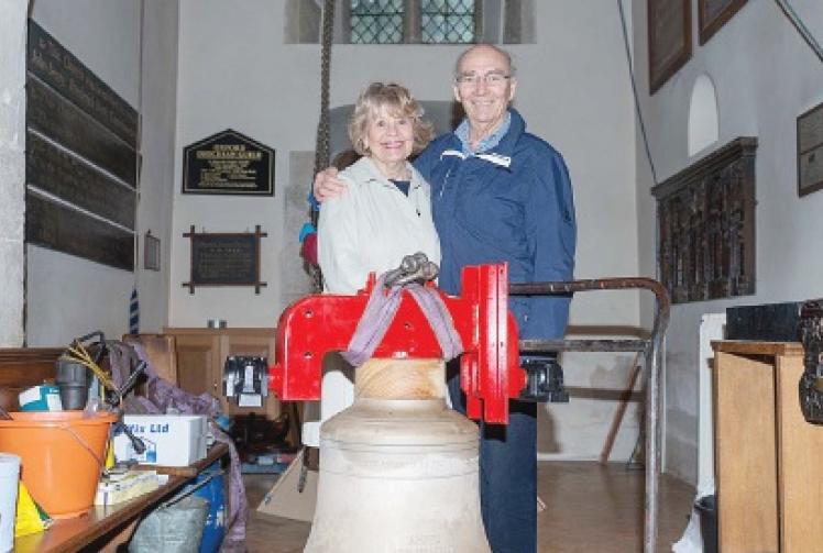 I bought you a gift, darling... it’s a 152kg steel church bell