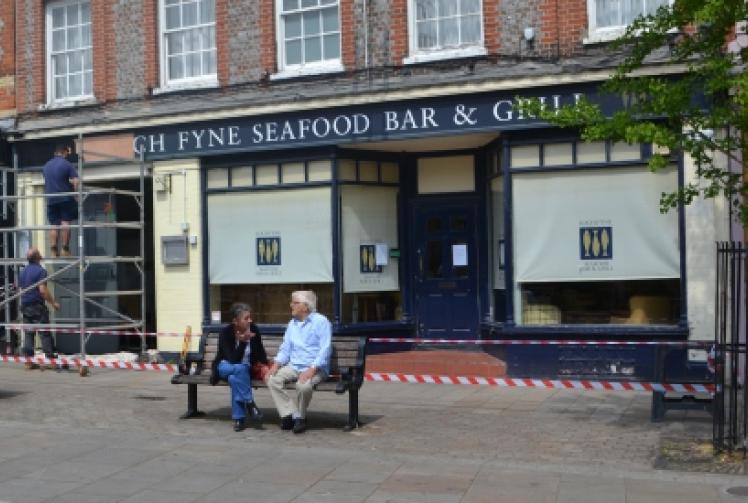 Fish restaurant shuts