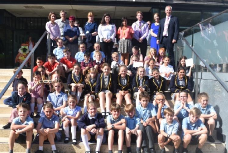 Schools share top prize in revamped science contest