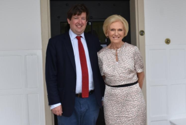 Mary Berry appears at new food festival