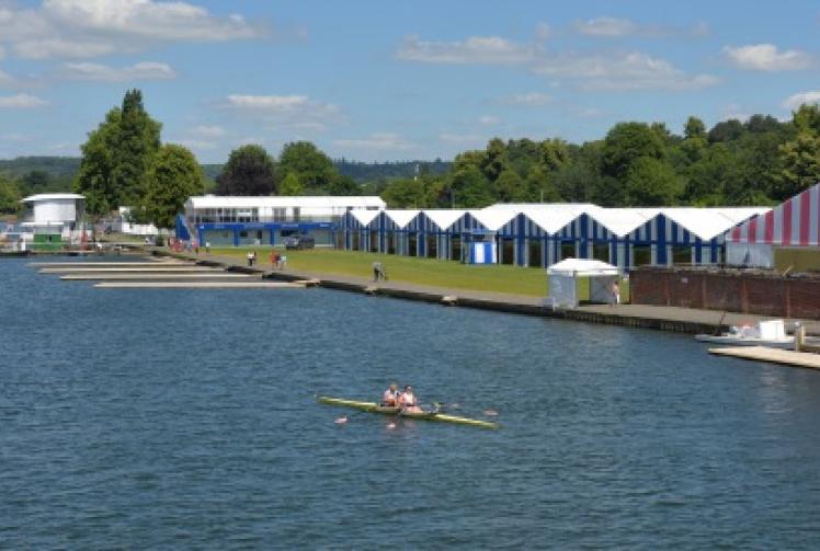 Filming drone crashes into boat