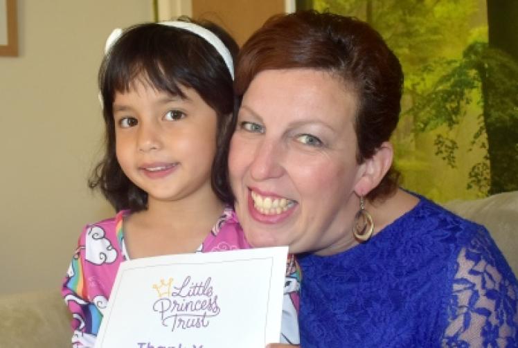 Little girl with big heart