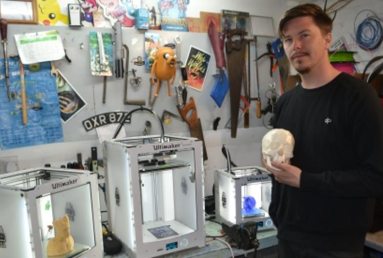 Bionic arm made by 3D printer has inspired my new business 