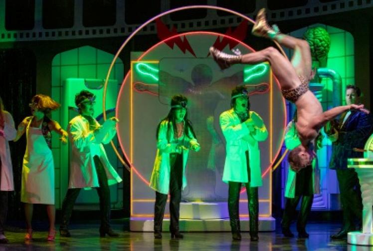 Cult musical rocks the house in fishnets and feather boas