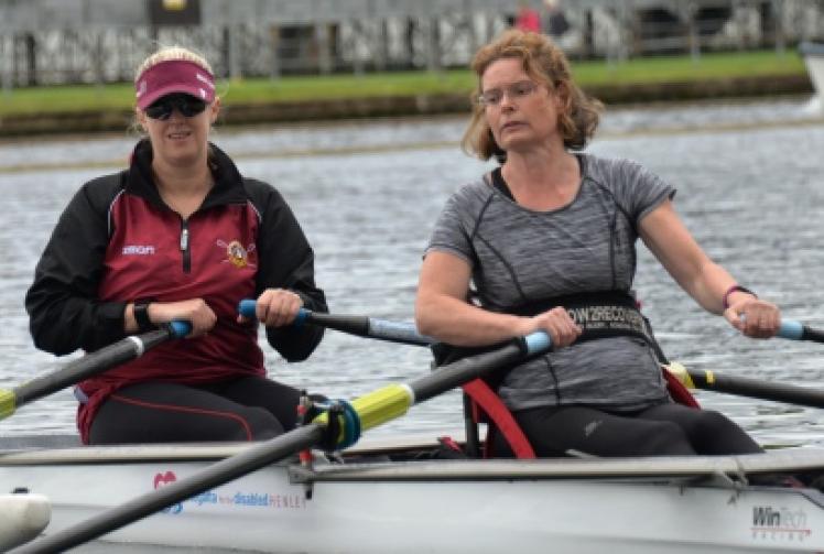 Disabled rowers given new scull to mark 10th regatta