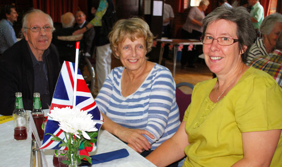 Shiplake residents attending the lunch