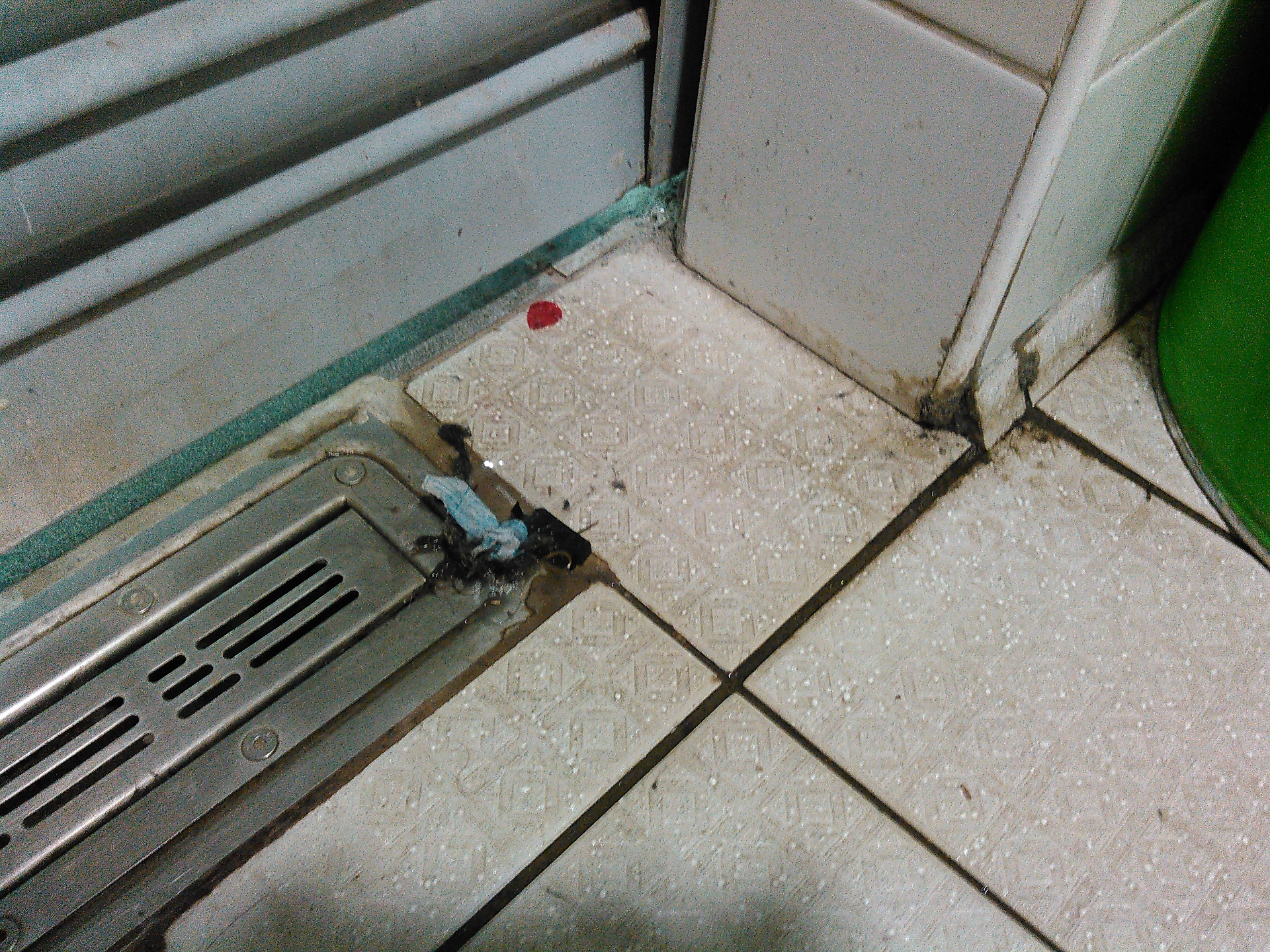 Dirty floor