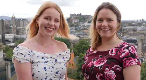 PREPARED: Mhairi Cochrane (left) and Alison Wood (right).